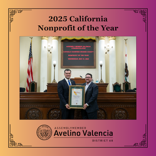 AD68 Valencia nonprofit of the year event