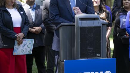 Latino-Identity Caucus End Immigration Raids Press Conference