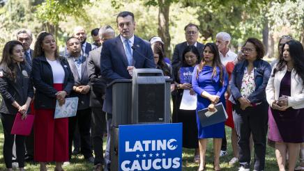 Latino-Identity Caucus End Immigration Raids Press Conference