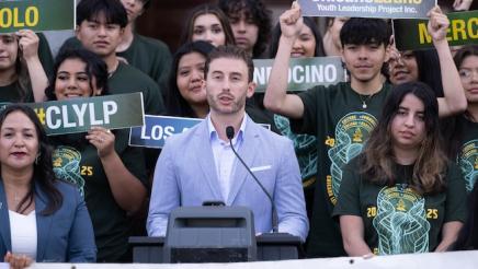 CYLP Press Conference Latino Caucus and Avila Farias