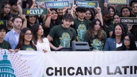 CYLP Press Conference Latino Caucus and Avila Farias