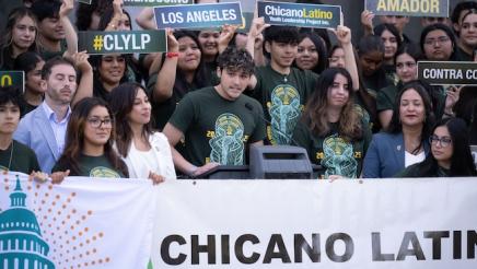 CYLP Press Conference Latino Caucus and Avila Farias